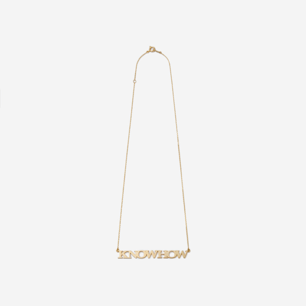 Customized Necklace / K18YG