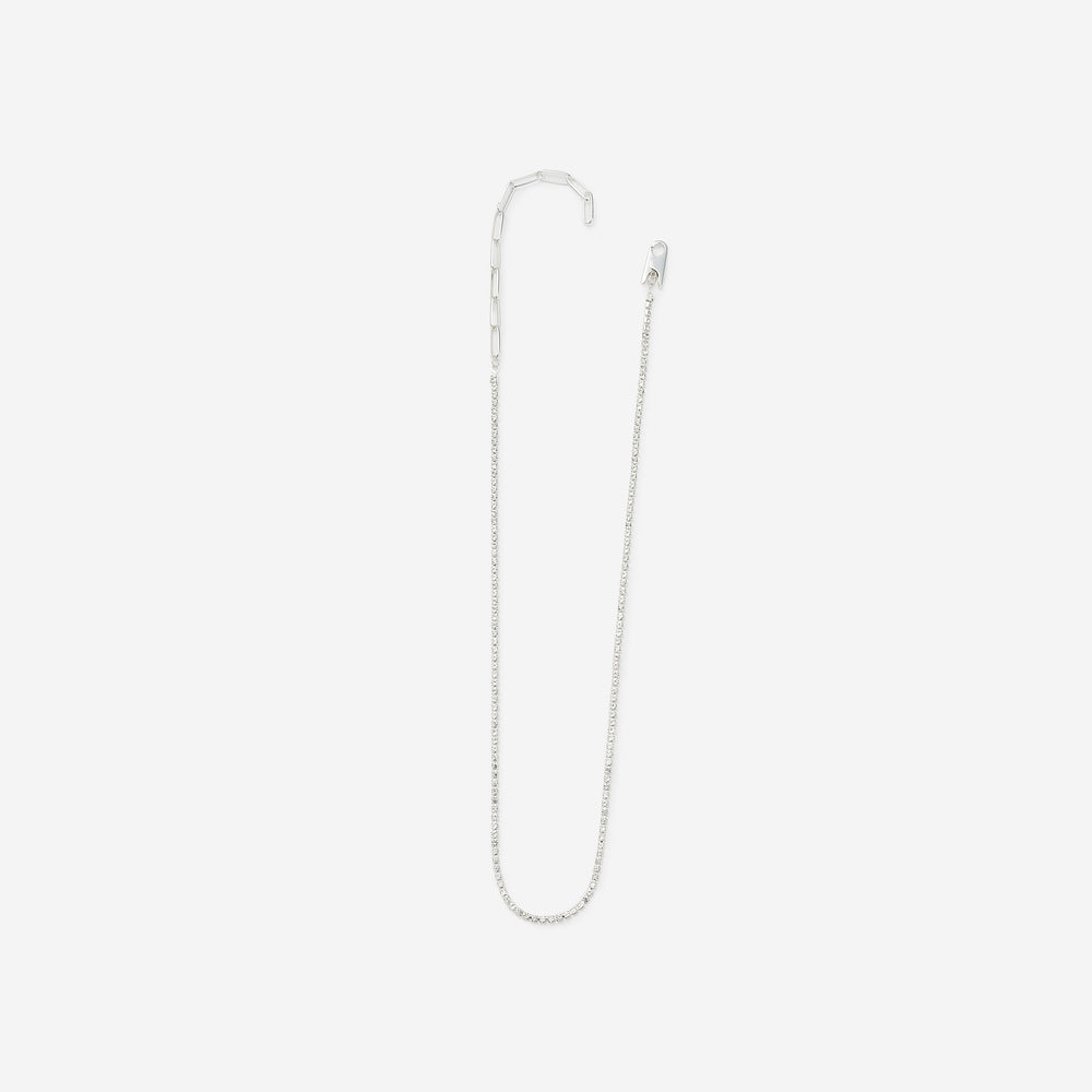 Clip Necklace/Crystal