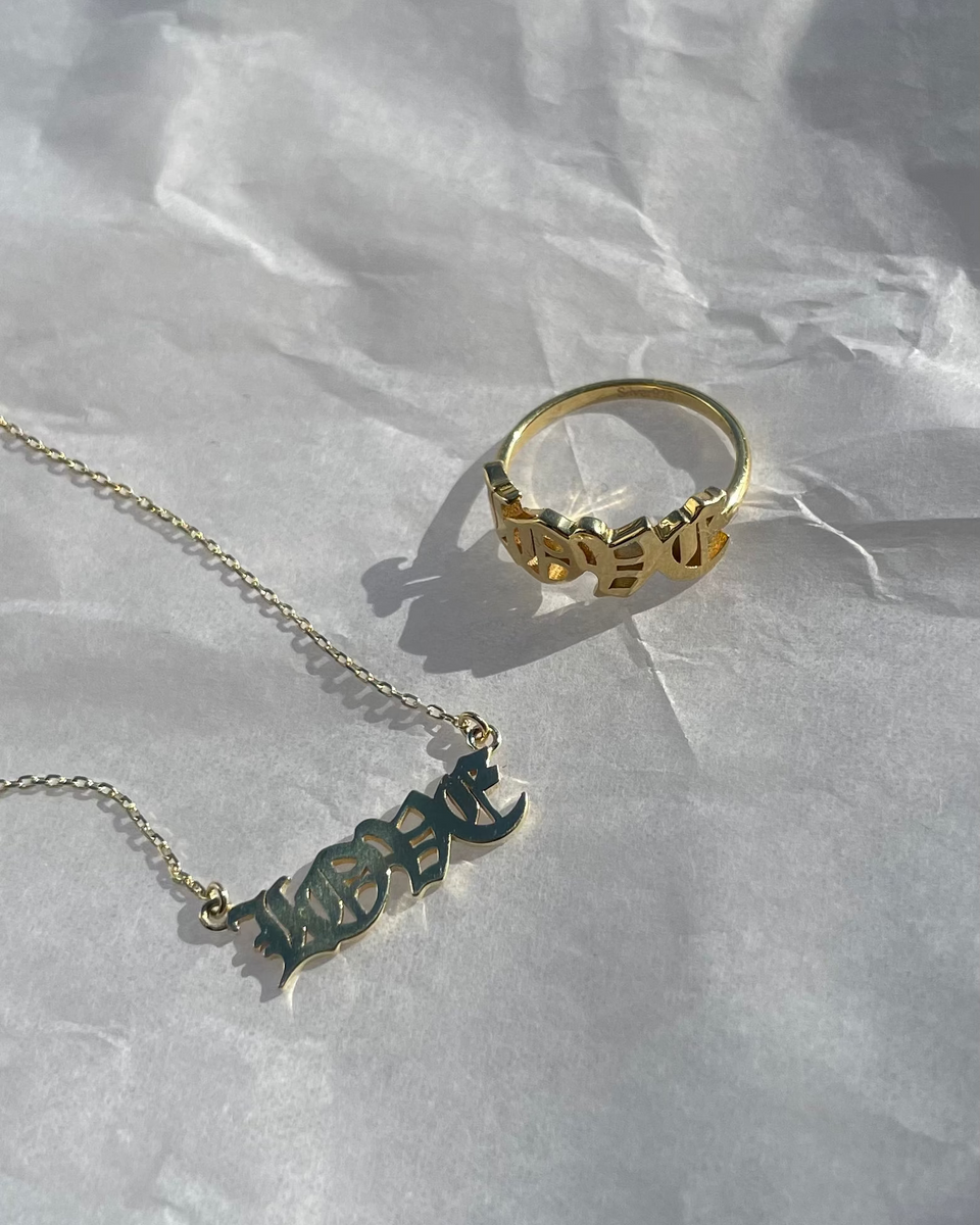 LOVE Letter Ring - KNOWHOW