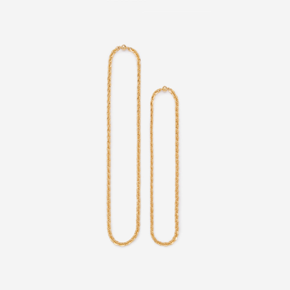 Magnets Circle Chain Necklace(40)