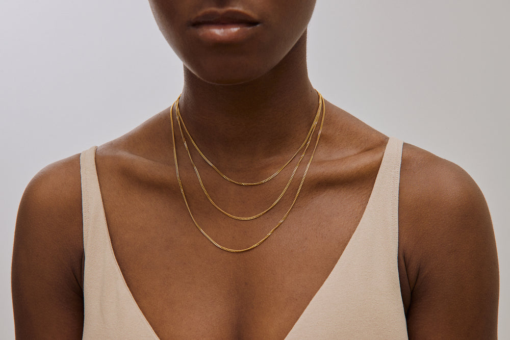 Twist Necklace / Curve 50