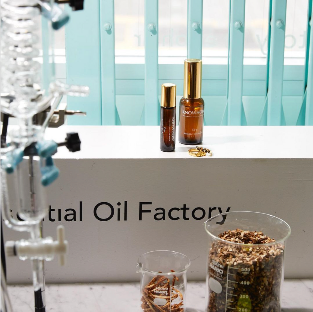 KNOWHOW × Epo Essential Oil Factory Refresh Spray 01 LOVE Pepper Mint