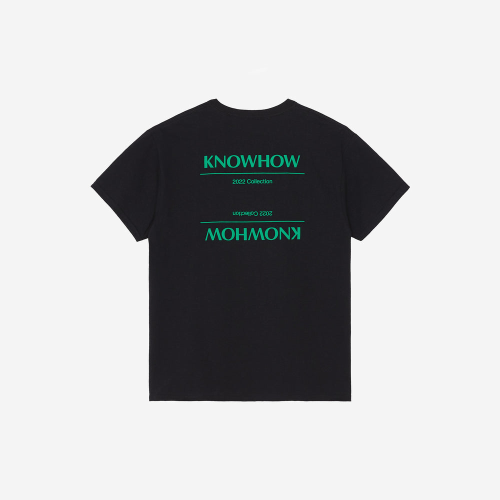 2022 KNOWHOW Tee BLACK