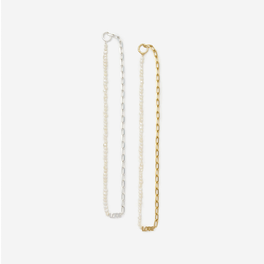 Hoop Necklace / LOVE