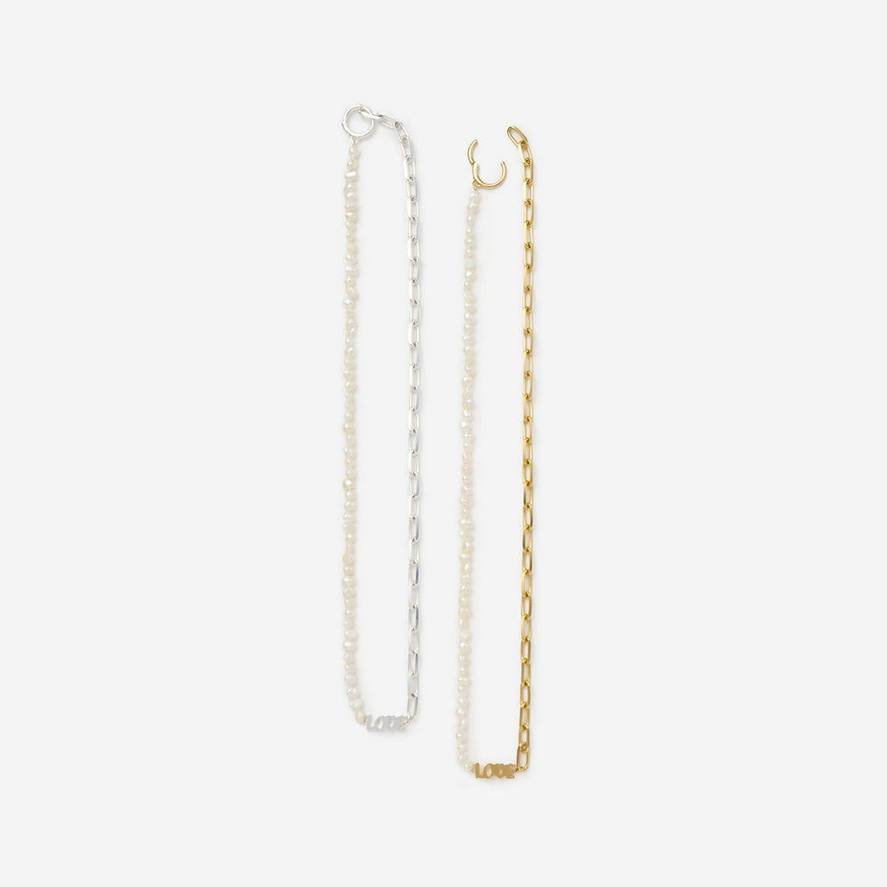 Hoop Necklace / LOVE