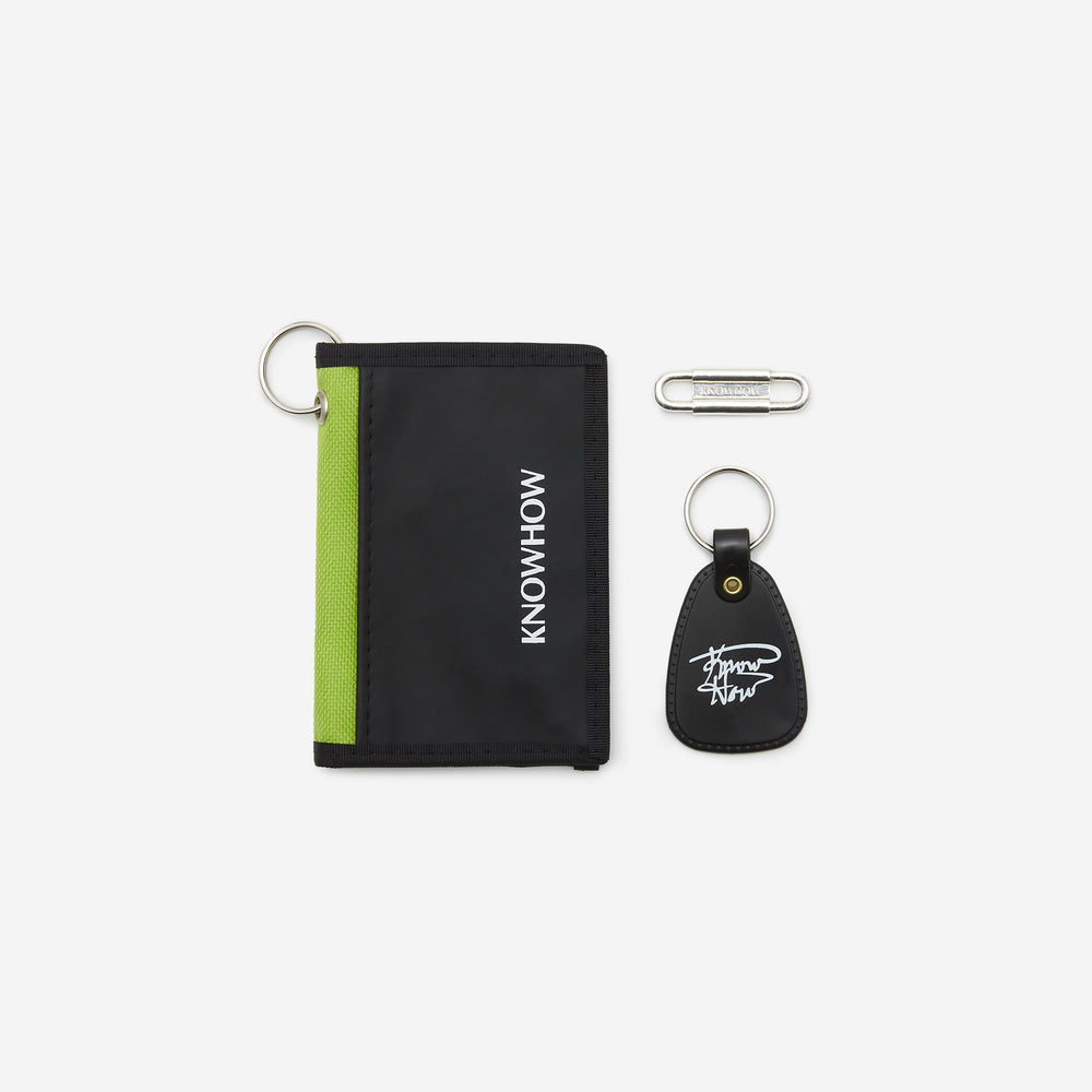 Carabiner Key Ring and Wallet