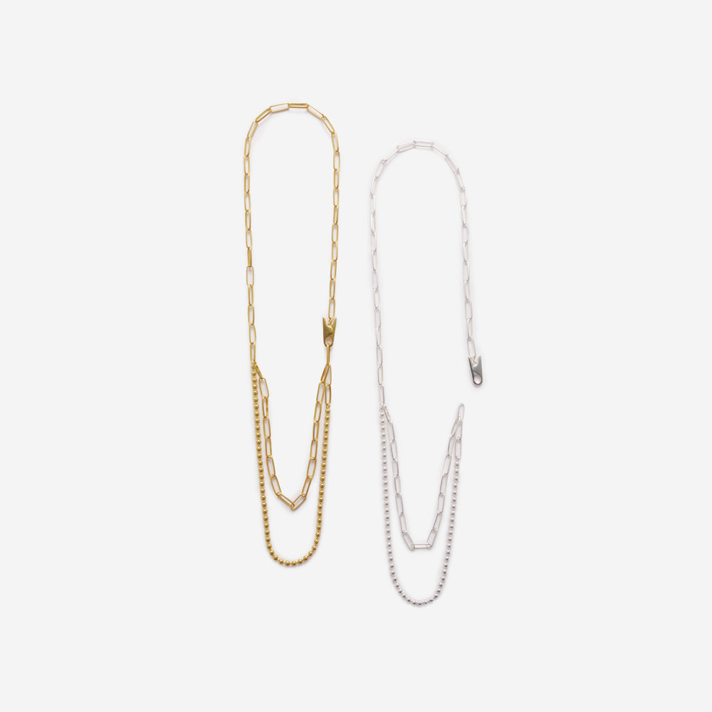 Clip Necklace/Ballchain