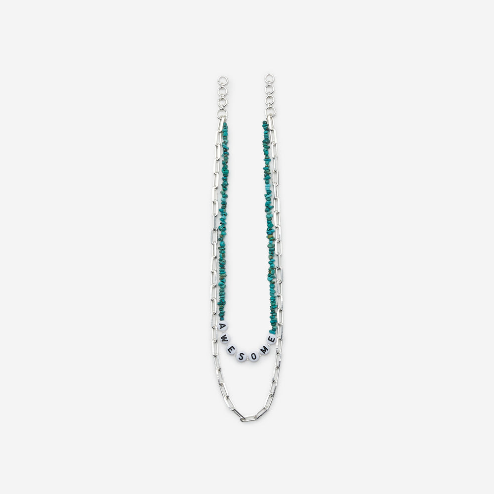 Gemstone and Chain Necklace Parts(AWESOME)