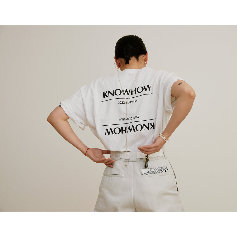2022 KNOWHOW Tee WHITE