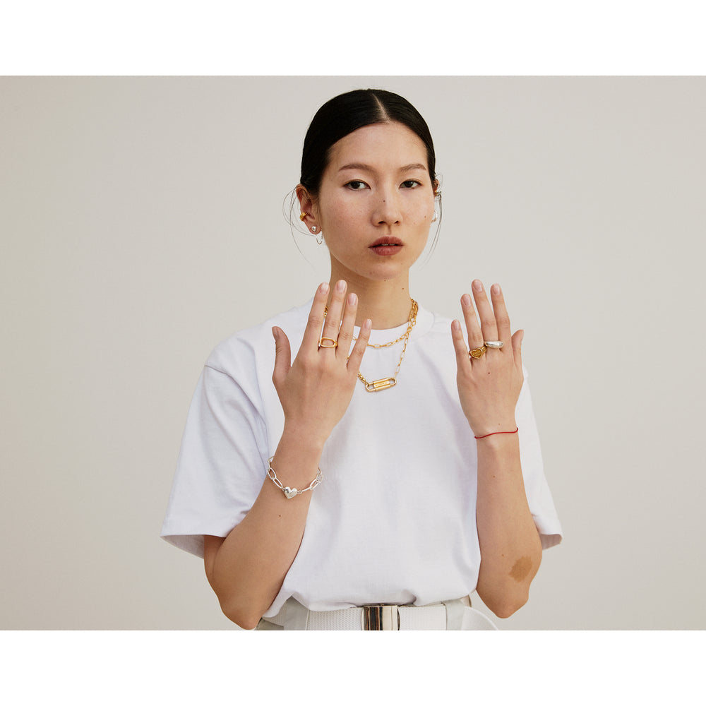Ring Cuff Heart