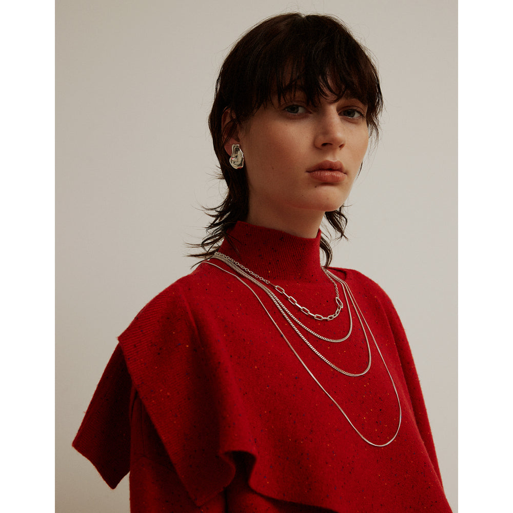 HOOP Necklace / Cable Chain M