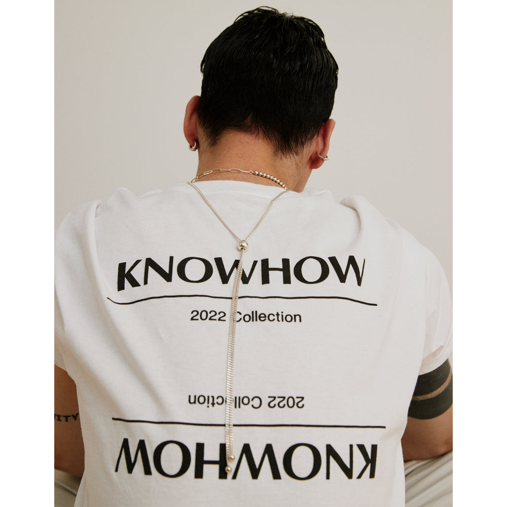 2022 KNOWHOW Tee WHITE