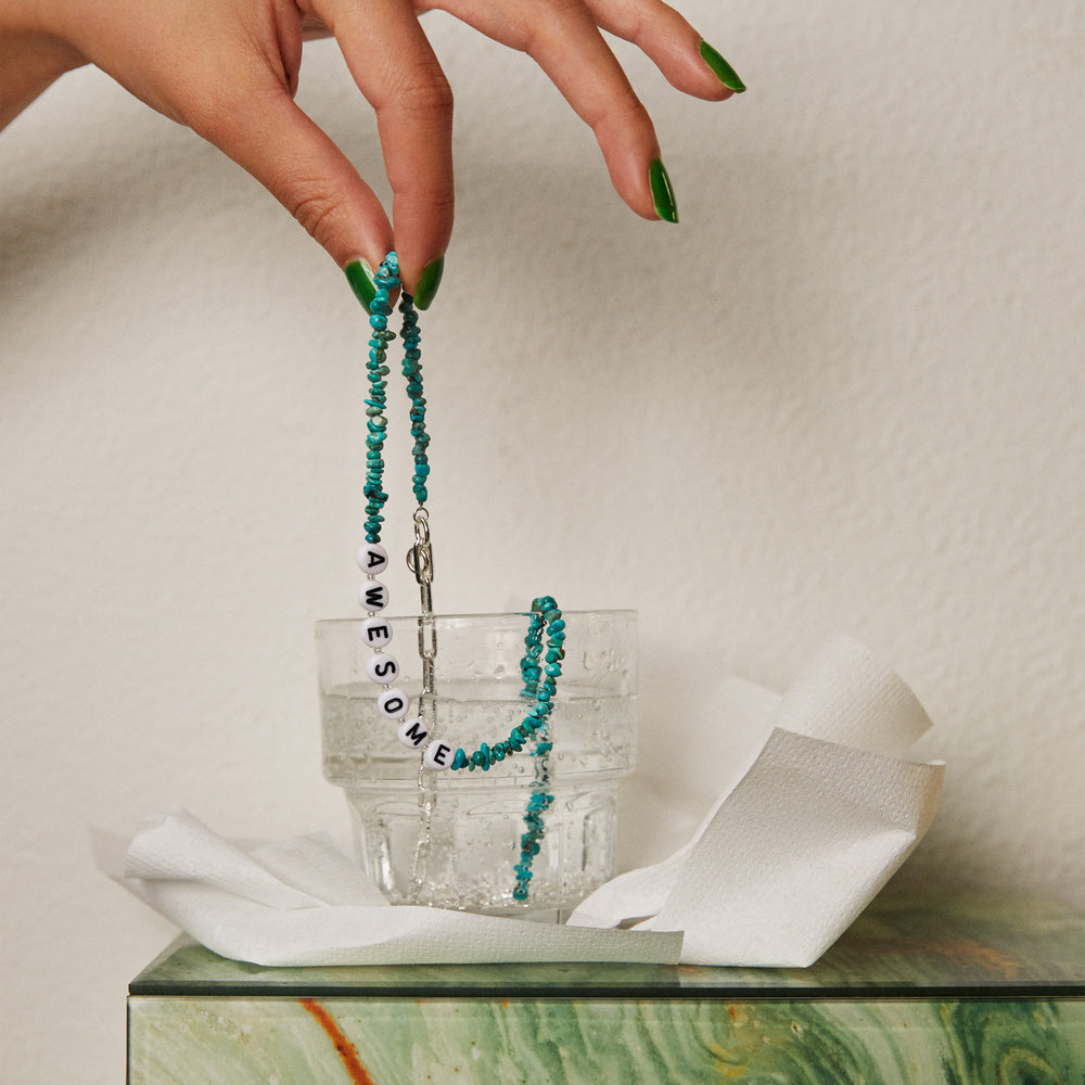 Gemstone and Chain Necklace Parts(AWESOME)