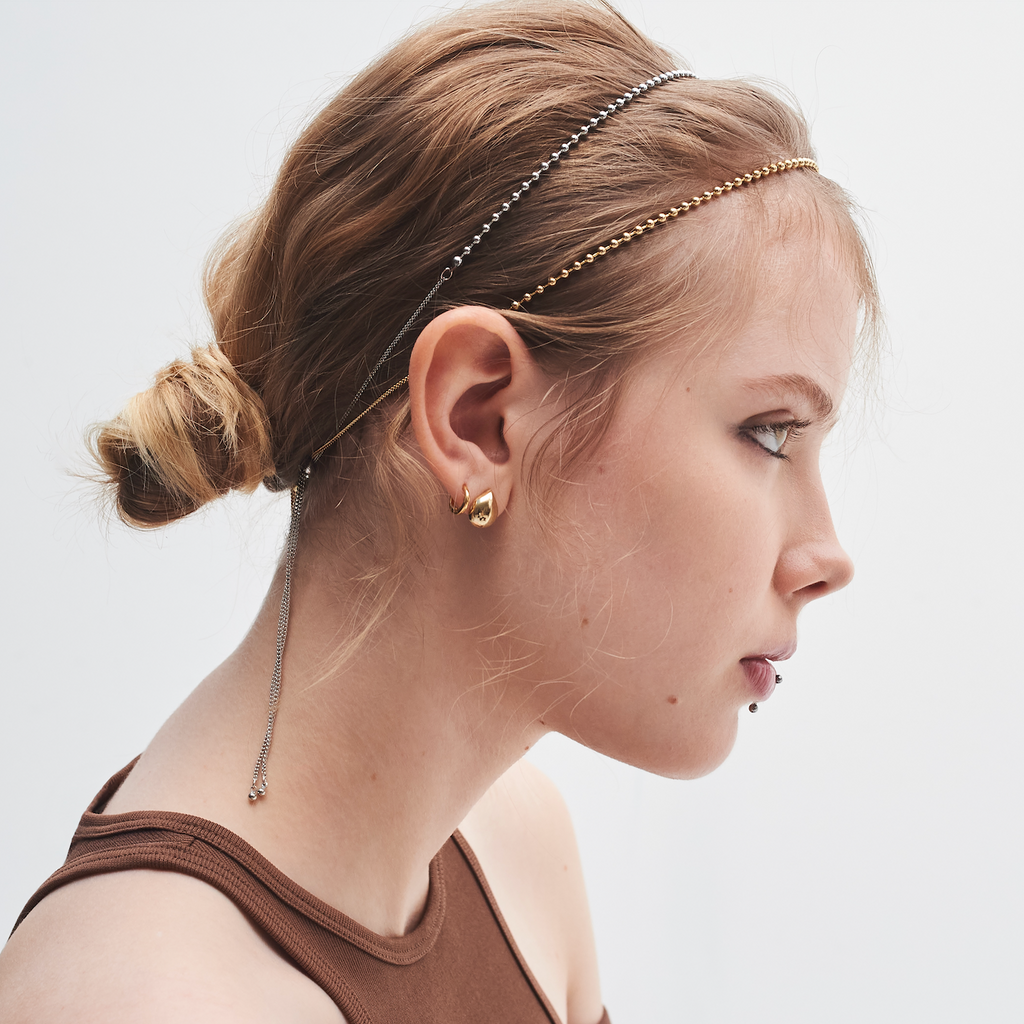 Ball Chain Head Band