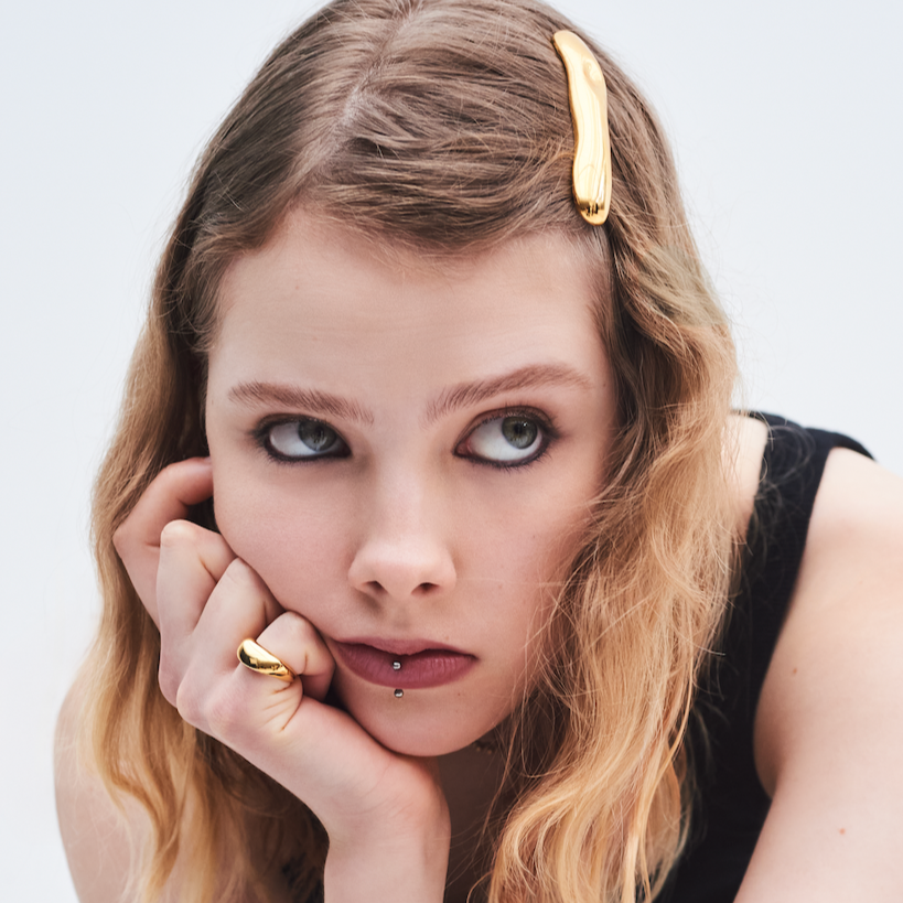 Sinuous Hair Clip
