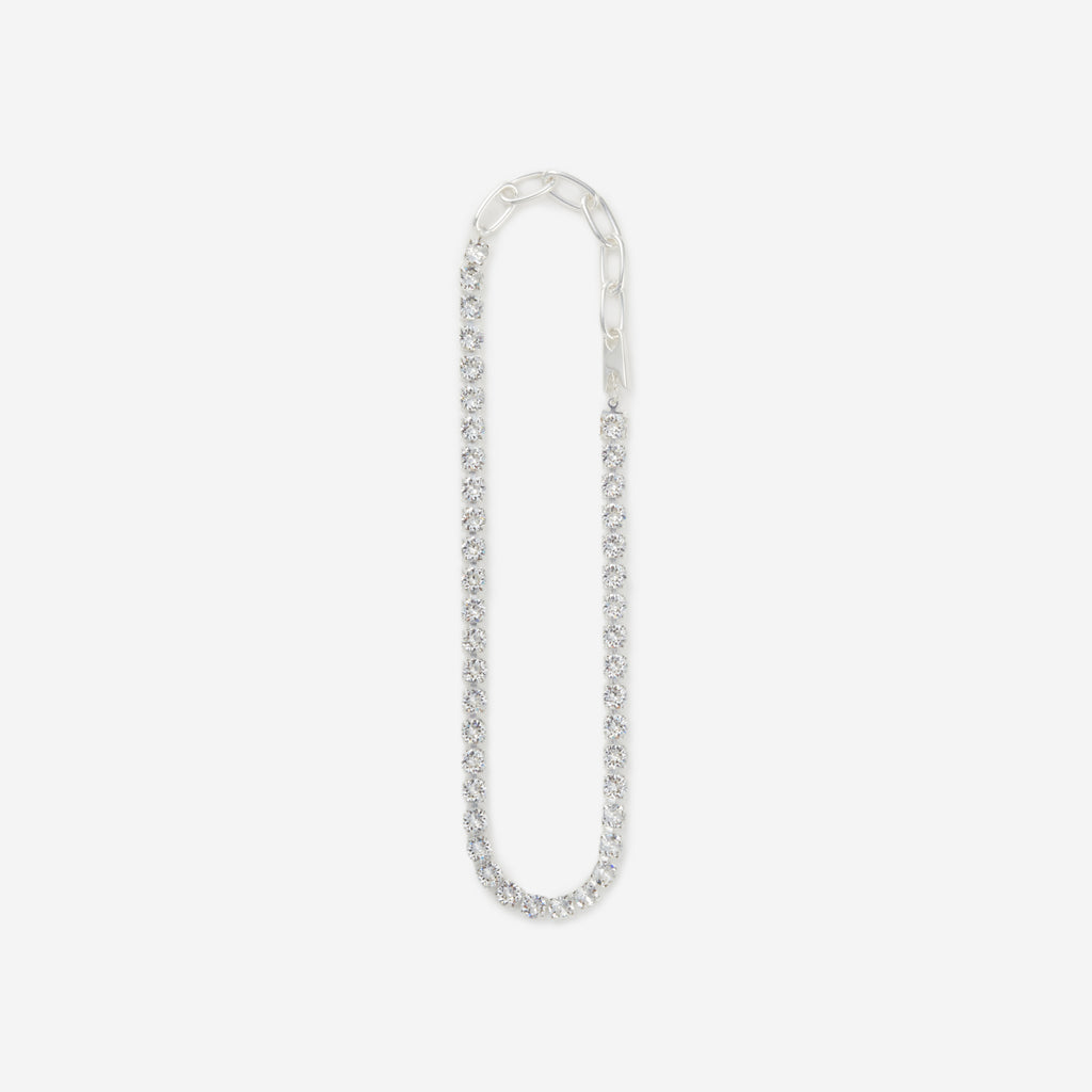 Clip Necklace/Big Crystal