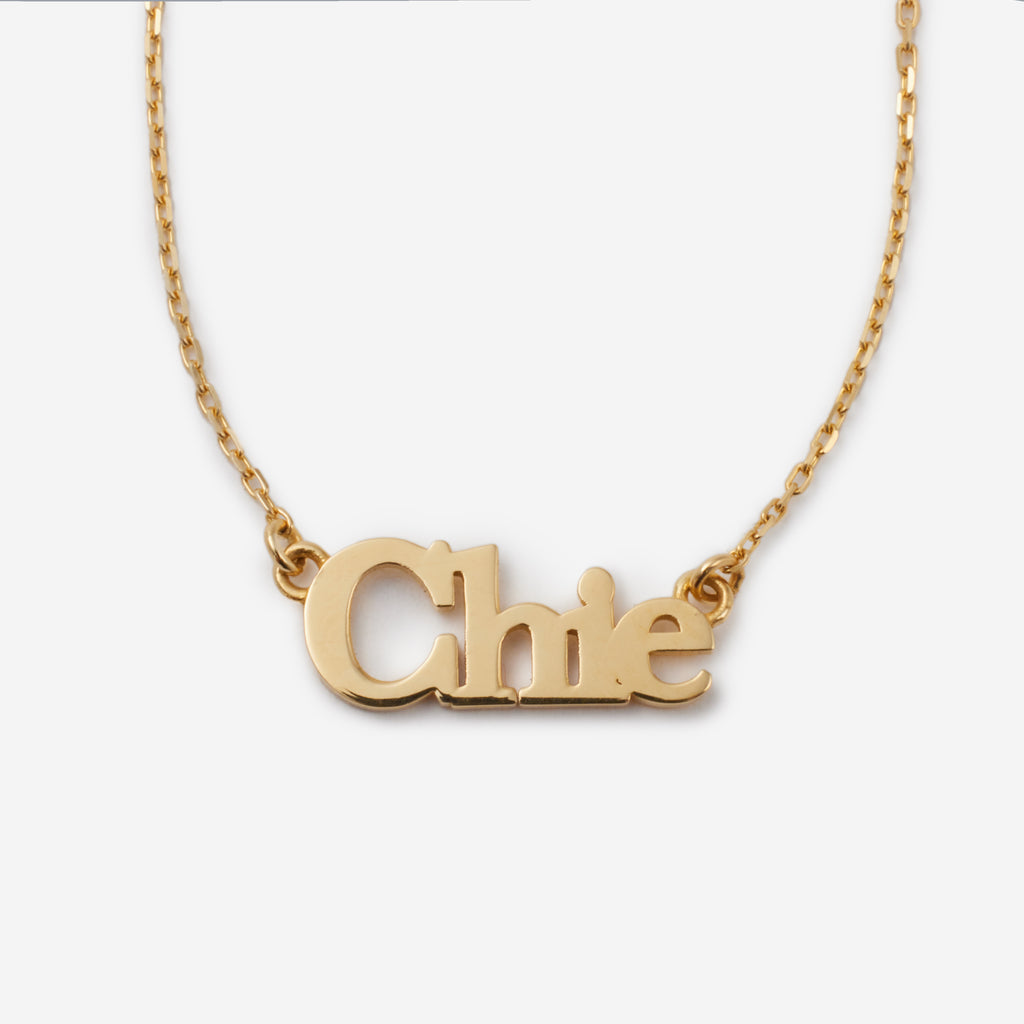 Customized Necklace / K18YG