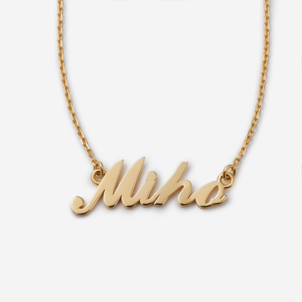 Customized Necklace / 18KGP