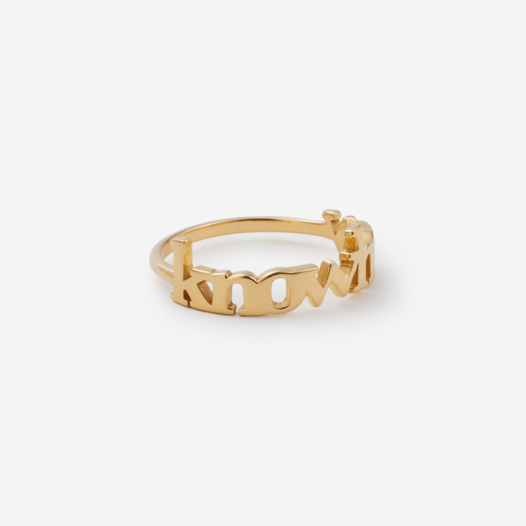 Customized Ring / 18KGP