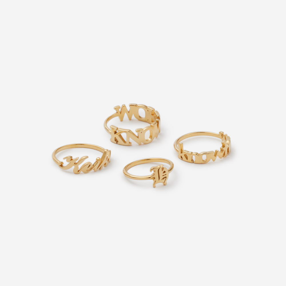 Customized Ring / 18KGP