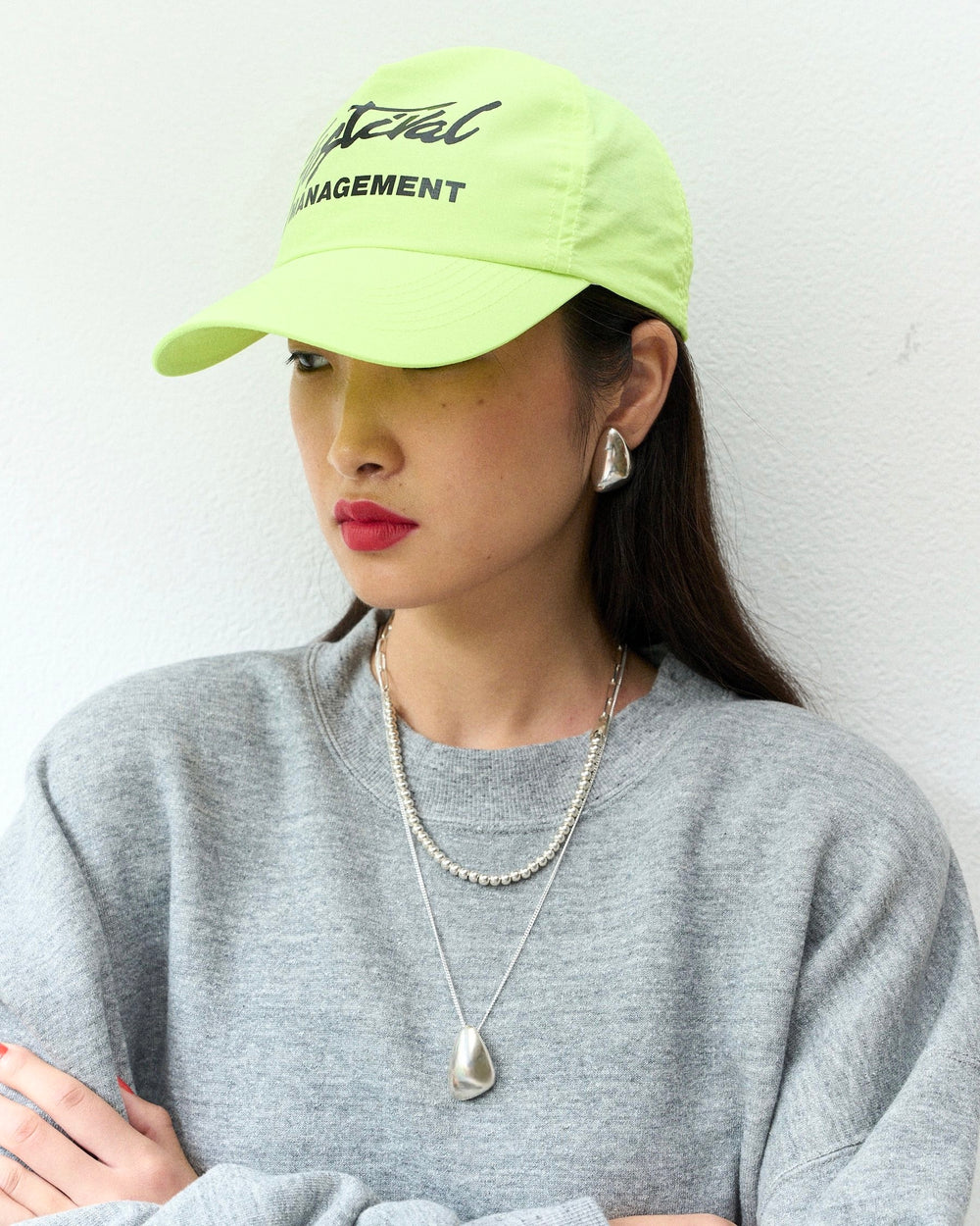 Hollow Triangle Earring