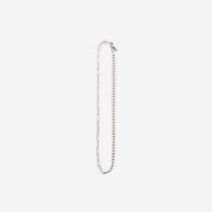 Clip Mix Chain necklace - Silver