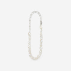 Clip Necklace/Big Pearl