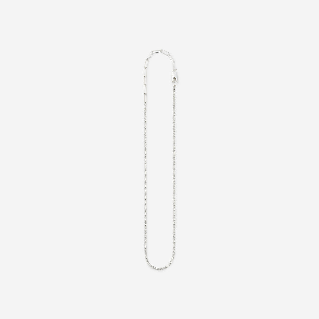 Clip Necklace/Crystal