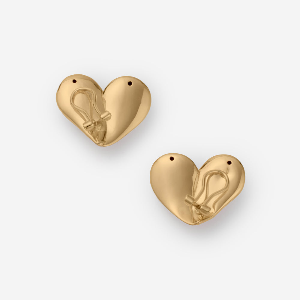 Hollow Heart Earrings