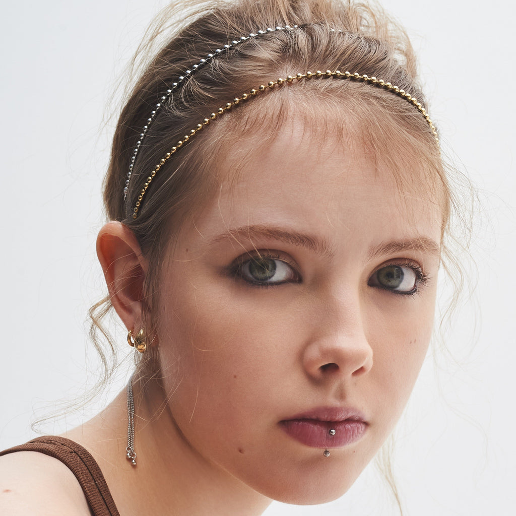 Ball Chain Head Band