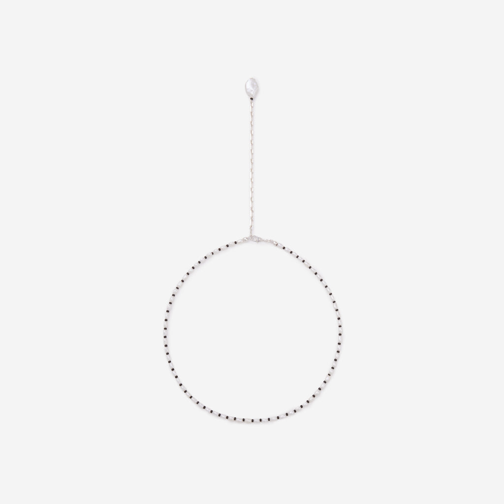 Shadow Pearl Necklace