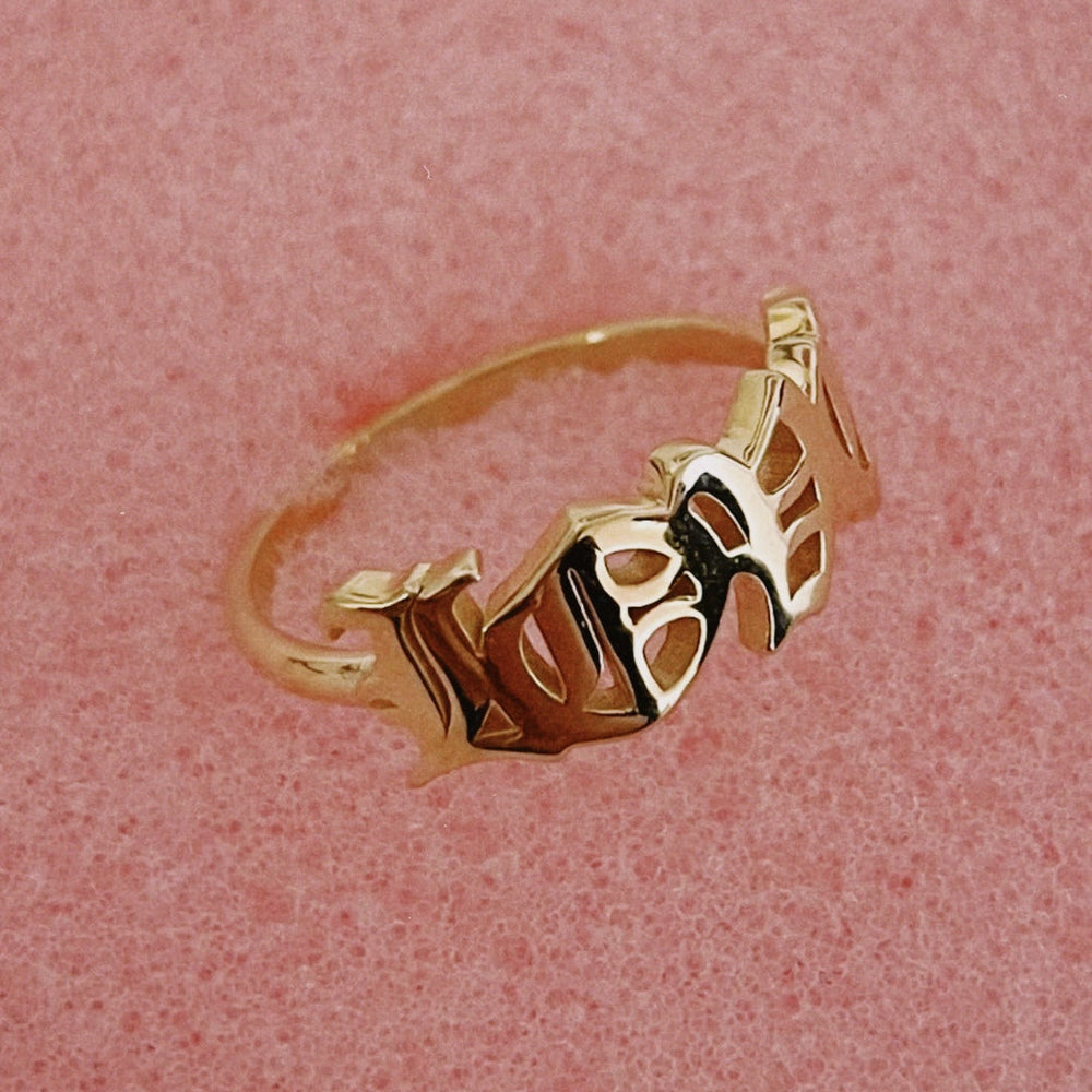 LOVE Letter Ring