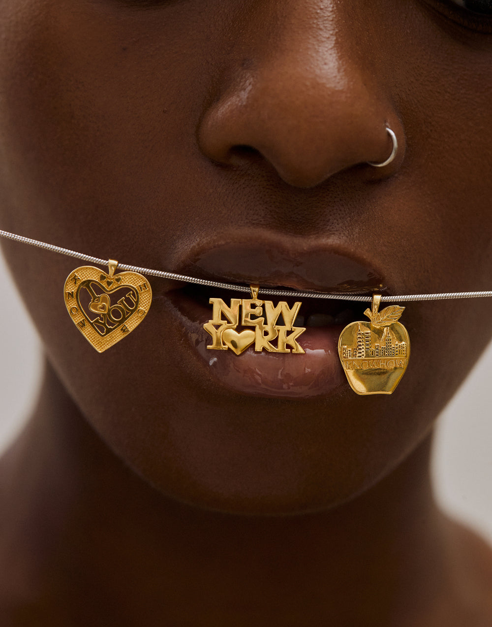 Slide Ball Necklace / Snake